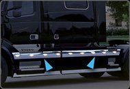 Panelite Side Fairing Panels 2005+ VN780 9 M1 Lights Exterior Accessories Panelite 70955163