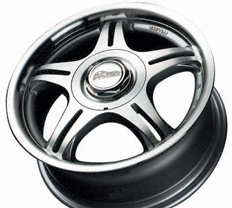 Primax 333 15 Machined Wheel / Rim 4x100 & 4x4.5 with a 35mm Offset and a 73.1 Hub Bore. Partnumber 33356081 Car Primax 33356081