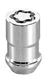 McGard 24214 Chrome Cone Seat Wheel Locks (M14 x 1.5 Thread Size) - Set of 4 Wheel Locks McGard 24214