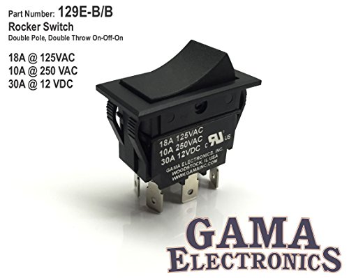 Light Switches GAMA Electronics 129E-B/B