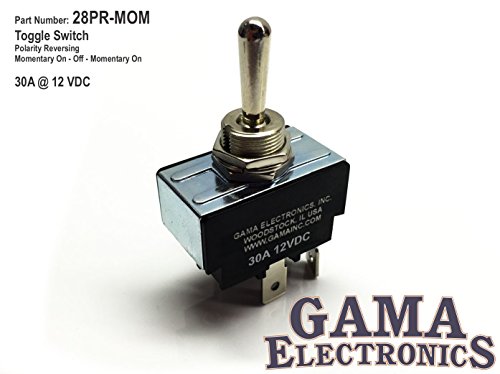 Toggle Switches GAMA Electronics 28PR-MOM