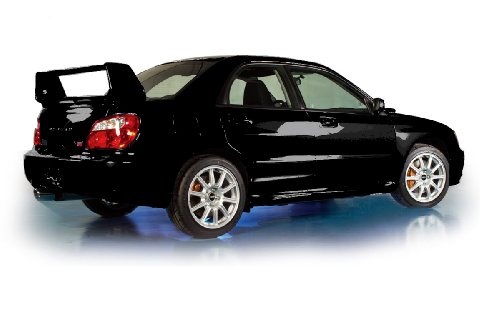 C&C Car Worx Body Side Molding to Match 32J Obsidian Black Pearl for 2005-2007 Subaru Impreza Door C&C Car Worx IM-02-BS-32J