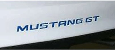 Bumper Stickers, Decals & Magnets System Skins bi-98-stang-037 Black