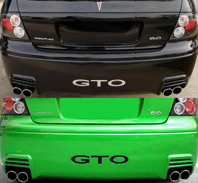 Bumper Stickers, Decals & Magnets System Skins bi-06-gto-sap-002 Silver Chrome