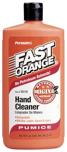 Permatex 25116-12PK Fast Orange Pumice Lotion Hand Cleaner, 15 oz. (Pack of 12) Hand Cleaners Permatex 25116-12PK