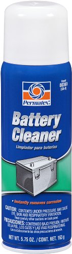 12 Pack Permatex 80369 Battery Cleaner - 6 oz. Aerosol Can, 5.75 oz net wt. (SA8) Touchup Paint Permatex 80369