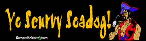 Ye Scurvy Seadog - Funny Stickers (Small 5 x 1.4 in.) Decals BumperSnickerz PIR10011_S.pdf