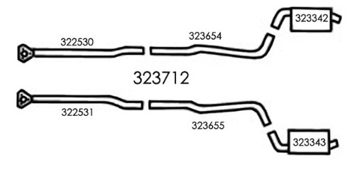 Exhaust & Emissions Corvette Central 323712