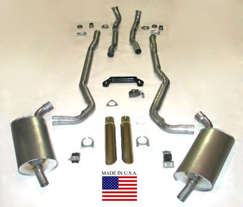 Exhaust & Emissions Corvette Central 323712DLXA