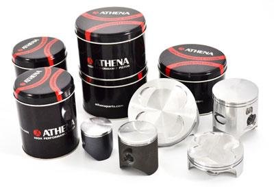 Athena Hyper Race Kit Replacement Piston (A) - 47.66mm Bore 082002A Pistons & Pins Athena Manufacturing 082002A