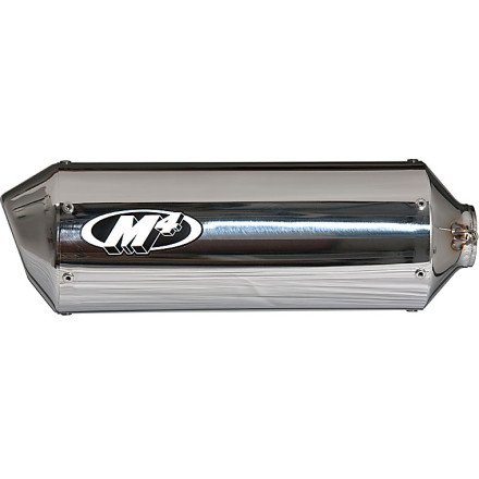 01-03 HONDA CBR600F4I: M4 Standard Slip-On Exhaust - Polished (POLISHED) Complete Systems M4 Performance Exhaust HO6312