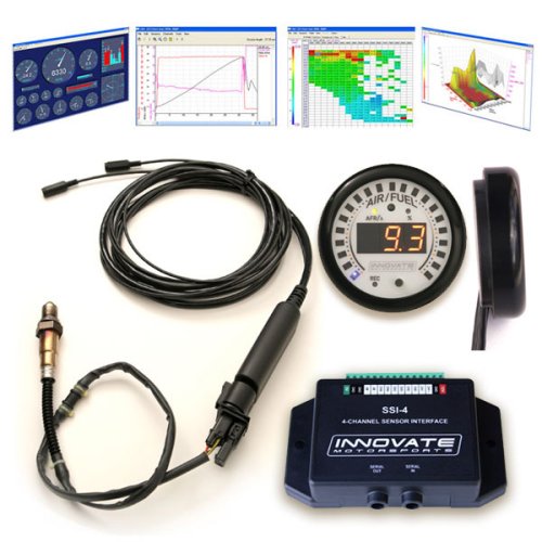 Innovate Motorsports 3798 XD-16 Plus Kit includes XD-16, LC-1, O2 Sensor, SSI-4 and Bung/Plug kit Oxygen Innovate Motorsports 3798