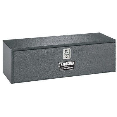 Lund/Tradesman 6260RH 60-Inch 12-Gauge Steel Underbody Truck Tool Box, Armor-X Coating, Black Truck Bed Toolboxes Tradesman TSTUB60RHINO
