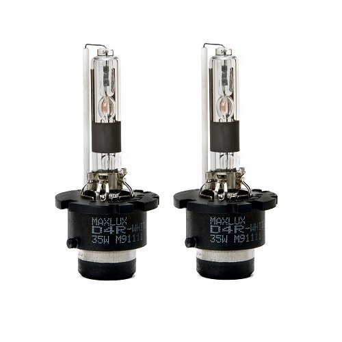 MAXLUX HID Xenon Bulbs D4R 6000K (1 Pair, Diamond White) Headlight & Tail Light Conversion Kits Maxlux mlxd4r6k