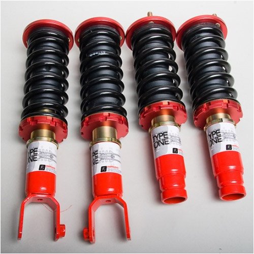 Function Form Type 1 Adjustable Coilover Suspension: 90-97 Honda Accord Coil Springs Function & Form Autolife FF-TYP1-CBCD