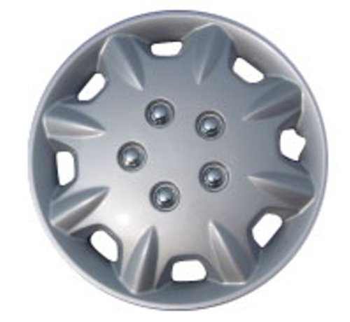Drive Accessories KT-854-14S/L, Honda Accord, 14 Silver Replica Wheel Cover, (Set of 4) Hubcaps AutoSmart KT85414SL