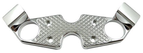 Yana Shiki TS1DP Polished Billet Aluminum Triple Tree Top Clamp for Suzuki GSX 1300R Hayabusa Handlebars & Components Yana Shiki Parts & Accessories TS1DP