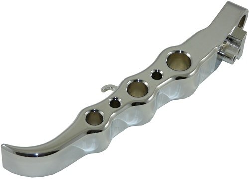 Yana Shiki CA4002 Chrome Long Exotic Style Kickstand for Yamaha YZF-R1 Stands Yana Shiki Parts & Accessories CA4002