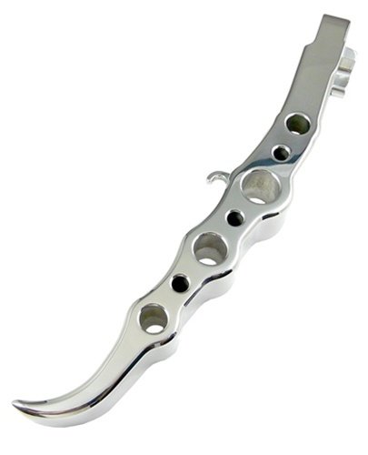 Yana Shiki CA4001 Chrome Long Exotic Style Kickstand for Kawasaki ZX-6R/RR, ZZR 600, ZX-9R, ZX-10R Stands Yana Shiki Parts & Accessories CA4001