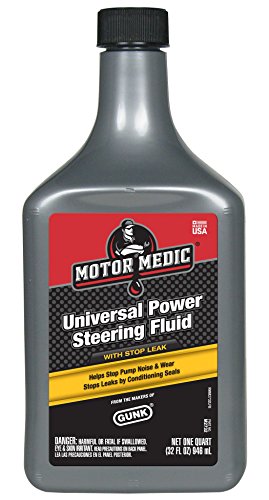 Motor Medic M2732 Universal Power Steering Fluid with Stop Leak - 32 oz. Rough Plumbing MotorMedic M2732