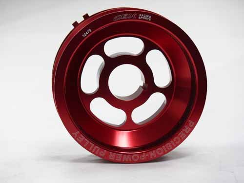 OBX Red Underdrive Crank Pulley 95-01 Nissan Maxima ALL 3.0L DOHC Crankshaft Pulleys OBX Racing Sports P10479R
