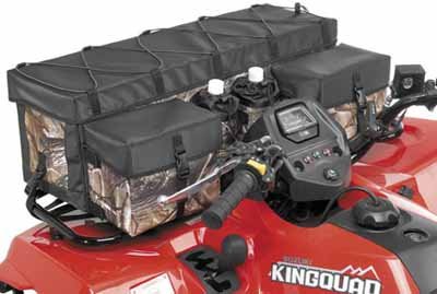 QuadBoss Zipper-less Small Front and Rear Rack Bag - Realtree AP Gear Bags Quadboss 15-6621