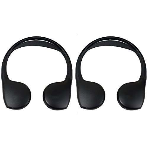 2006 2007 2008 2009 2010 2011 2012 for VES Chrysler Dodge Jeep IR wireless headphones headsets (loc AC) On-Ear Headphones Factory Chrysler Dodge Jeep 2 Ch