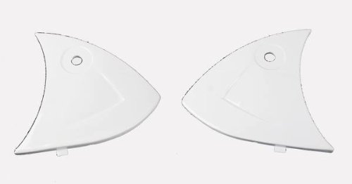 AFX Helmet Covers with Screws for FX-4 Lightforce - White 0133-0261 Helmets AFX 01330261