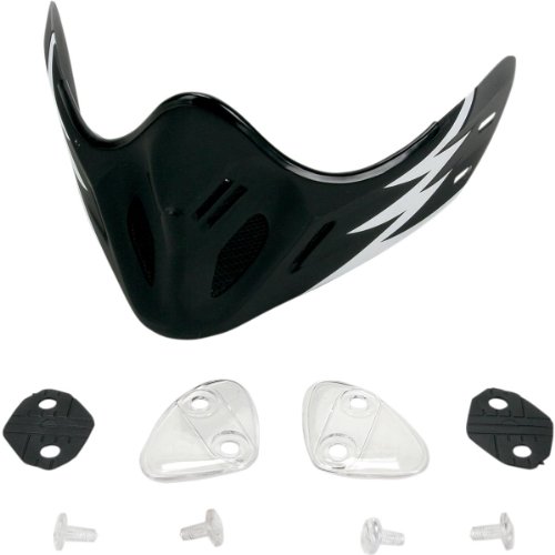 AFX Helmet Chin Bar - Flat Black Multi 0133-0277 Helmets AFX 01330277