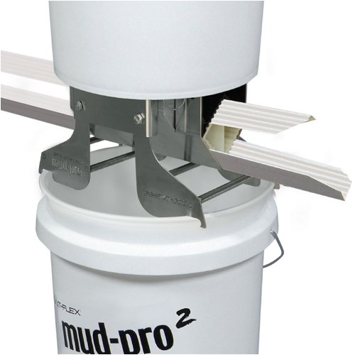 Mud-Pro 2 Mounted Compound Applicator with Two 5 Gallon Buckets Cleaners Strait-Flex MP2-MOUNTED