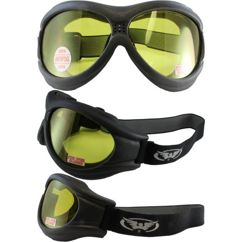 Global Vision Big Ben Goggles w/ Yellow Lens Goggles Global Vision Eyewear BIGBENLENSYL