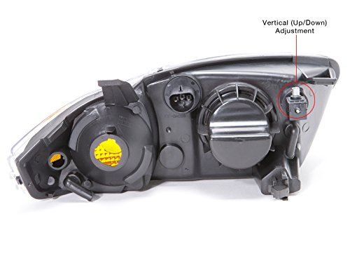 Chevy Cavalier Headlight OE Style Replacement Headlamp Passenger Side New Side Marker Assemblies Headlights Depot GM286-B001R