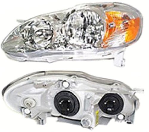Headlight Assemblies Discount Starter & Alternator TO2502160A
