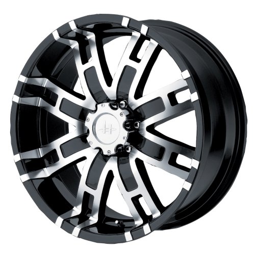 Helo HE835 Gloss Black Machined Wheel - (20x9/8x6.5) Car Helo HE83529080318