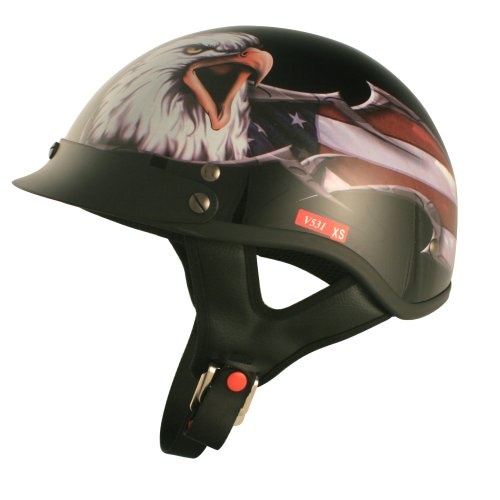 Helmets VCAN V531 USA BLK M