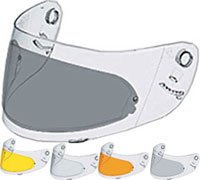 Shoei Pinlock Anti-Fog Lenses for X-11, RF-1000, TZ-R, Multi-tec and more Dark Smoke Fog-Free Insert Helmet Shields Shoei 1513