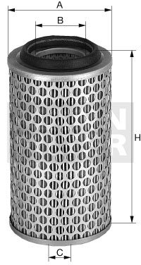 Air Filters Mann Filter C 13 114/4