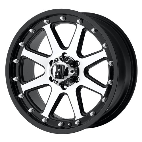 XD-Series Addict XD798 Matte Black Machined Wheel (17x9/8x170mm) Off-Road 4X4s XD Series XD79879087512N