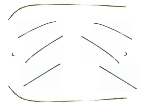 1958-1961 Corvette Side Moulding Set Complete 10 Pieces Steering Knuckles Corvette Central 331225