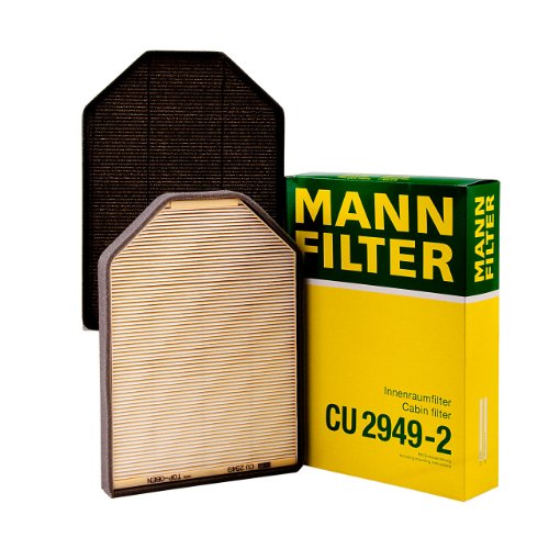 Mann-Filter CU 2949-2 Cabin Air Filter Passenger Compartment Air Filters Mann Filter CU29492