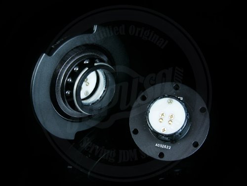 NRG Quick Release Kit Gen 2.5 Black/Black Ring Steering Accessories NRG Innovations SRK-250BK