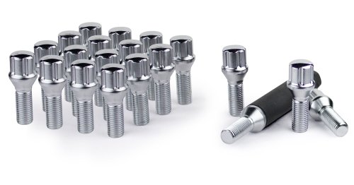Gorilla Automotive 17015SD-20 Small Diameter Chrome 5 Lug Kit (12mm x 1.50 Thread Size) - Pack Of 20 Lug Nuts Gorilla Automotive 17015SD20