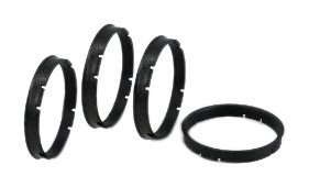 Gorilla Automotive 110-7803 Wheel Hub Centric Rings (110mm OD x 78.03mm ID) - Pack of 4 Hub Centric Rings Gorilla Automotive 1107803
