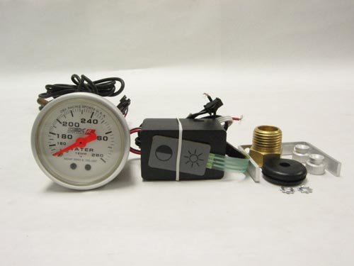 OBX New Radiant Series Racing Sport Meter - Water Temperature Specialty OBX Racing Sports GMR03NEW
