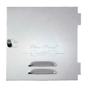 Peterbilt Chrome Fuse/Braker Compartment Door w Louvers Door Jamb Roadmaster 22050