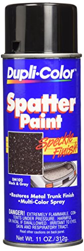 Dupli-Color DM102 Black and Gray Spatter Trunk Paint - 11 oz. Touchup Paint Dupli-Color DM102