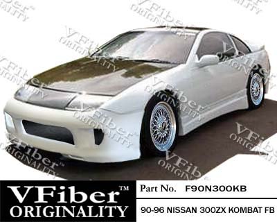 1990-1996 Nissan 300ZX 2dr 2+2 Body Kit Kombat Front Bumper Body Kits F90N300KB