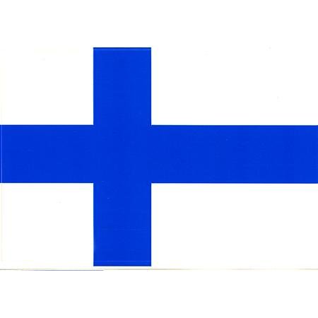 Vinyl Decal- Finland Flag Sticker Decals Flag It II-559