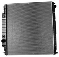 TYC 2171 Ford F-Series 1-Row Plastic Aluminum Replacement Radiator Radiators TYC 2171