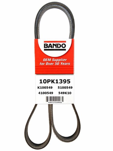 Bando 10PK1395 OEM Quality Serpentine Belt Serpentine Bando USA 10PK1395